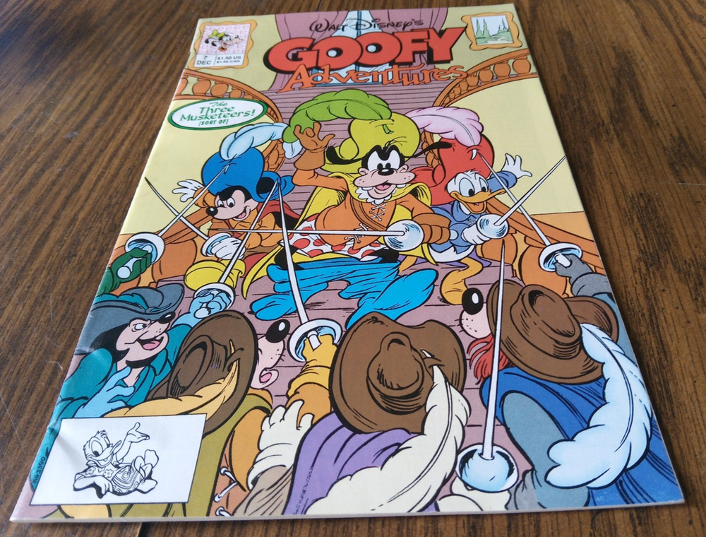 Walt Disney's Goofy Adventures #7 December 1990 Disney Comics